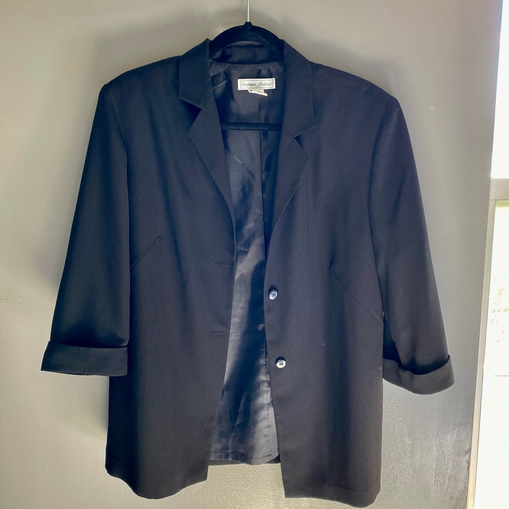 Stephanie Andrew’s Black Blazer